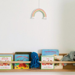 Kundenprojekt: Kinderzimmer-Regal aus naturbelassener Eiche!